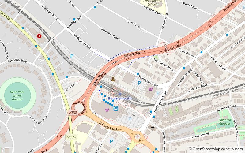 Bournemouth Reform Synagogue location map