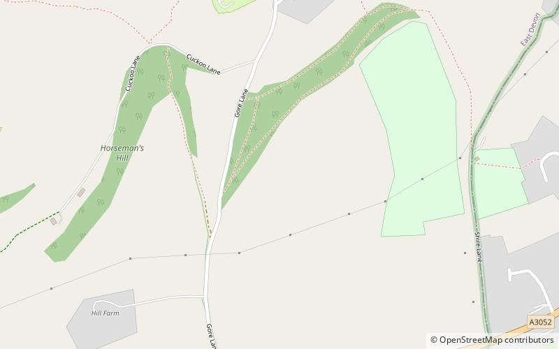 Furzehill Plantation location map