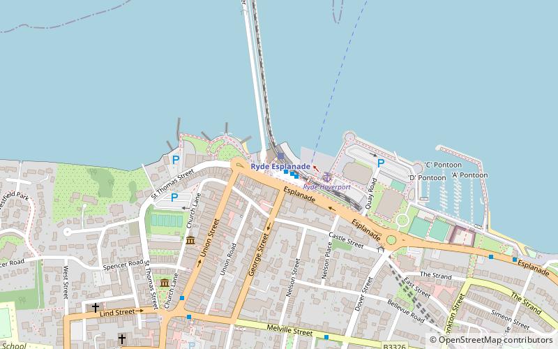 Isle of Wight Coastal Path location map