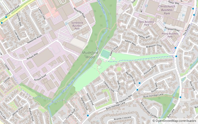 Mudeford Wood Community Centre location map