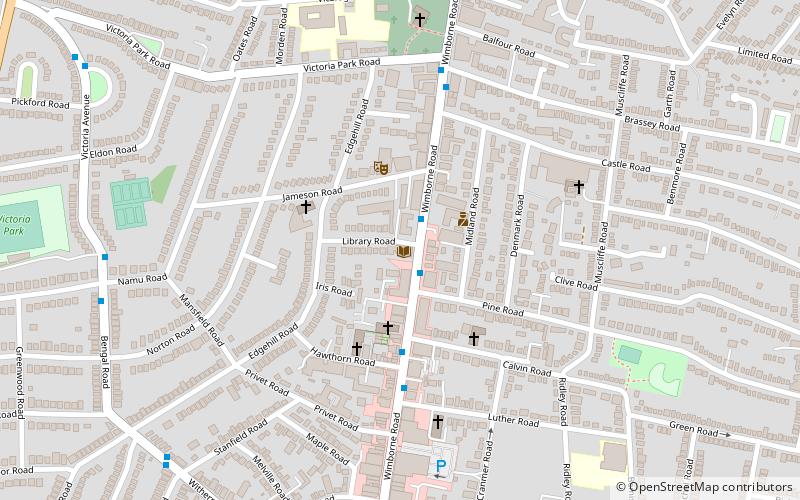 Winton Library location map