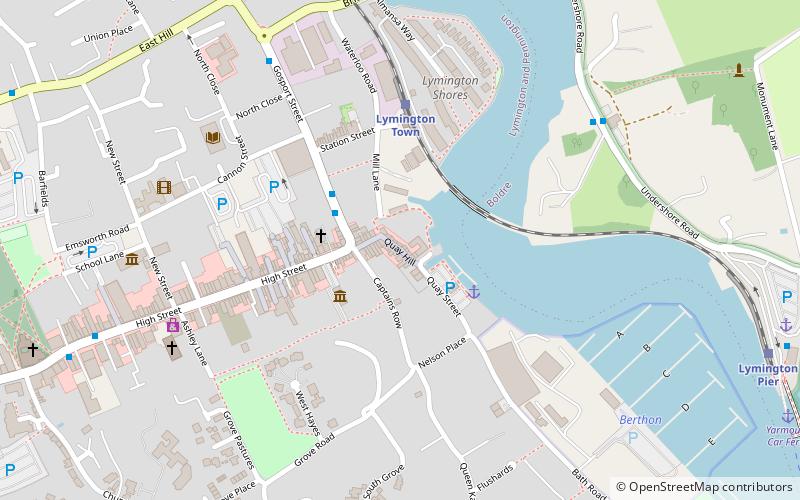 Quay Hill location map