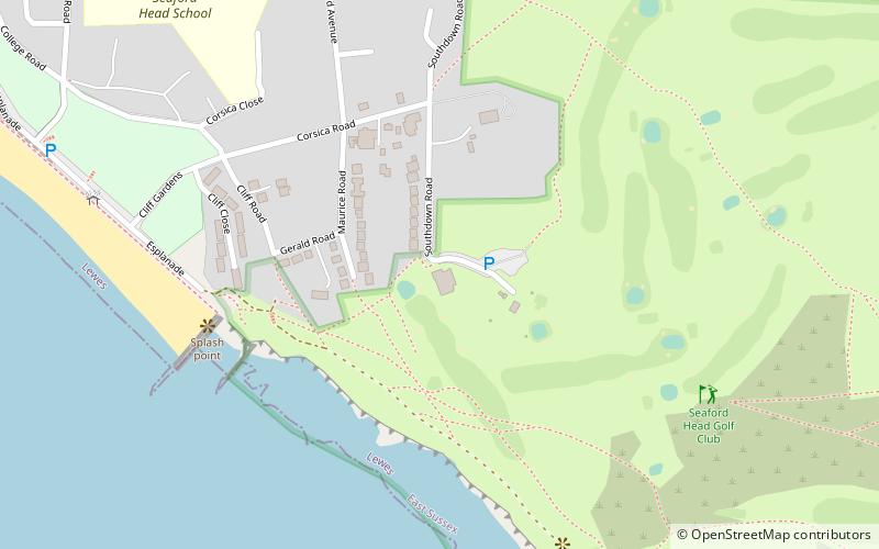 Seaford Head Golf Course location map