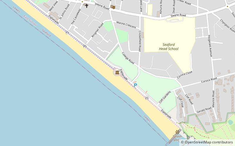 Seaford Museum location map