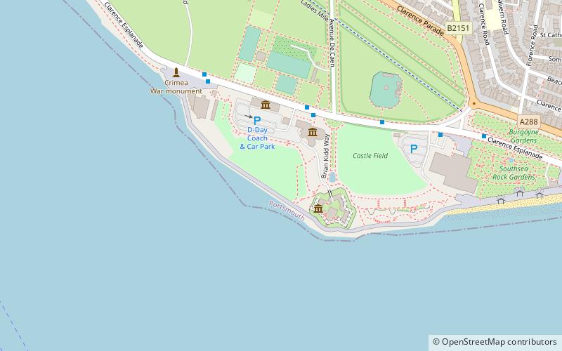 southsea bandstand portsmouth location map