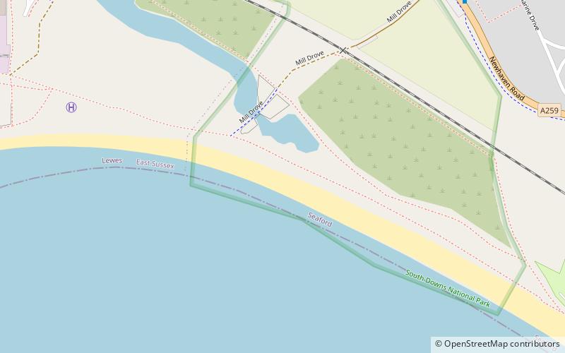 Chailey Heritage Marine Hospital location map