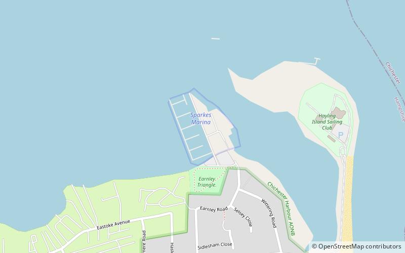 Sparkes Marina location map
