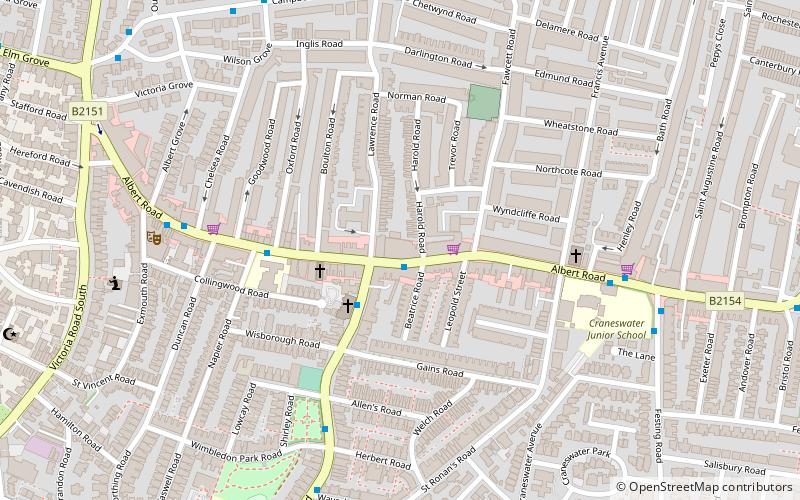 The Wedgewood Rooms location map