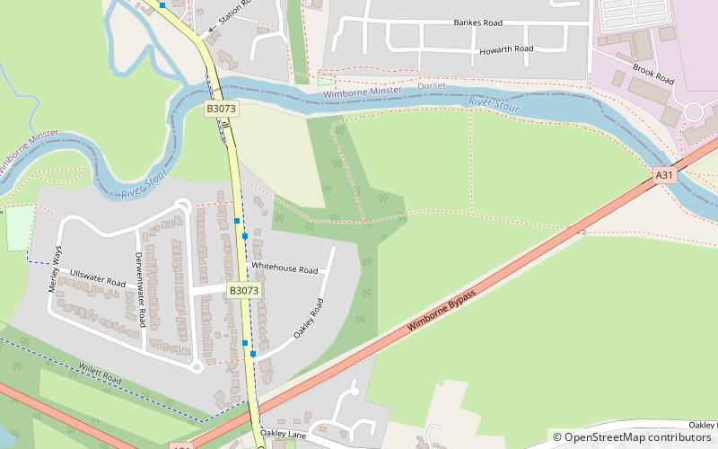 Lady Wimborne Bridge location map