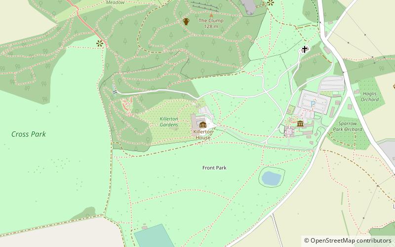 Killerton location map