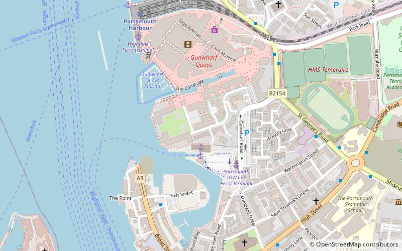aspex portsmouth location map