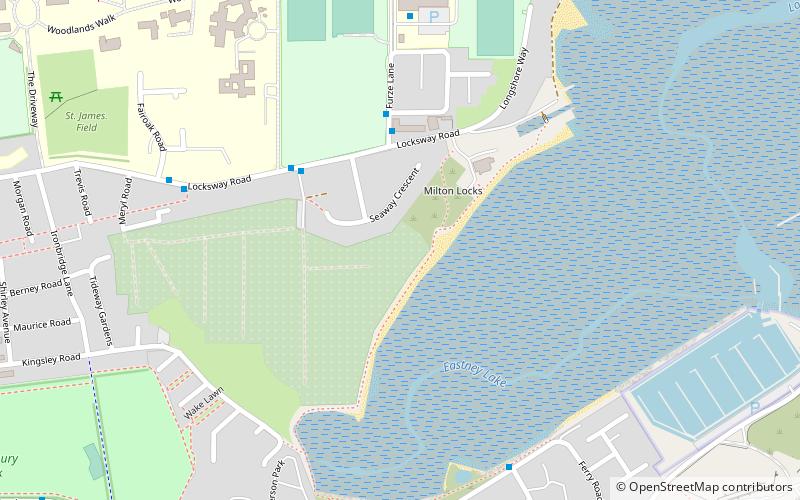 Milton Locks location map
