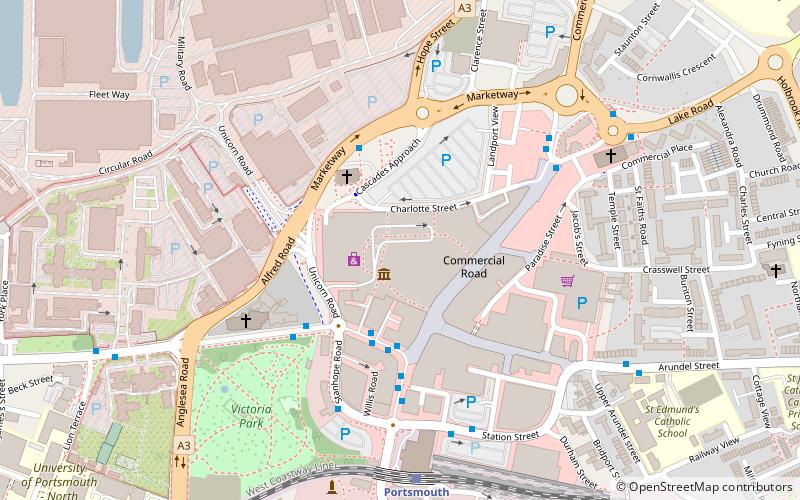 Cascades Shopping Centre location map