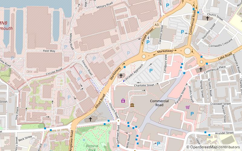 St Agatha's location map