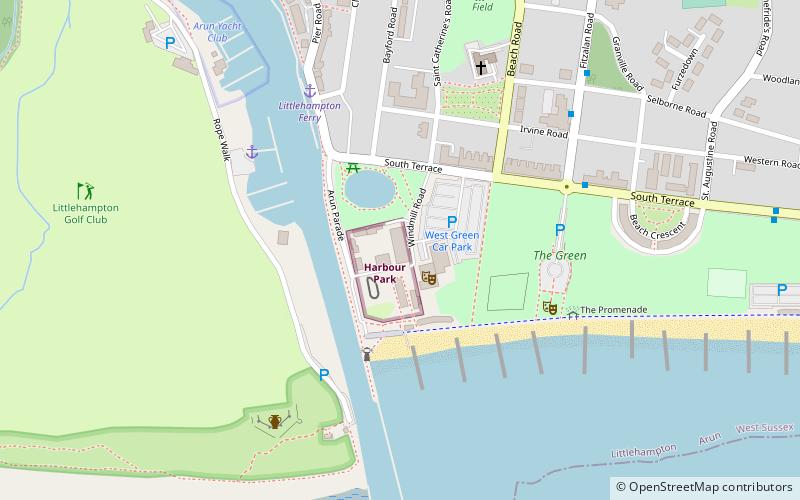 Peter Pans Playground location map