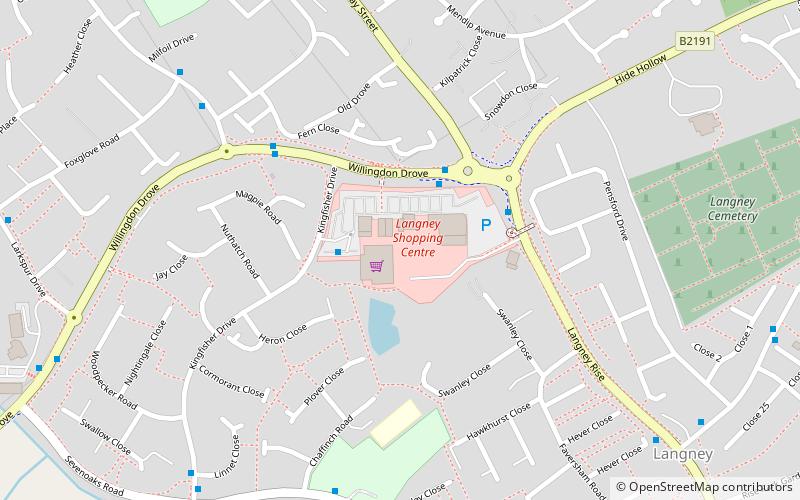 Langney Shopping Centre location map