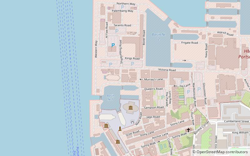 Portsmouth Block Mills location map