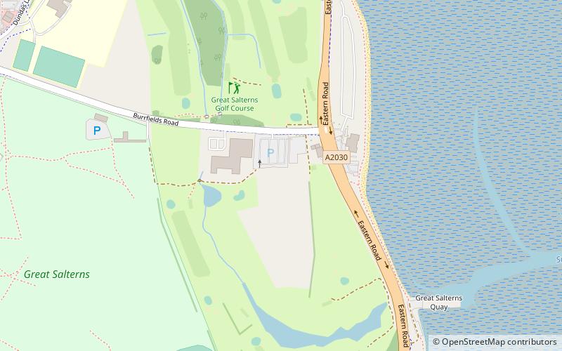 Portsmouth Golf Centre location map