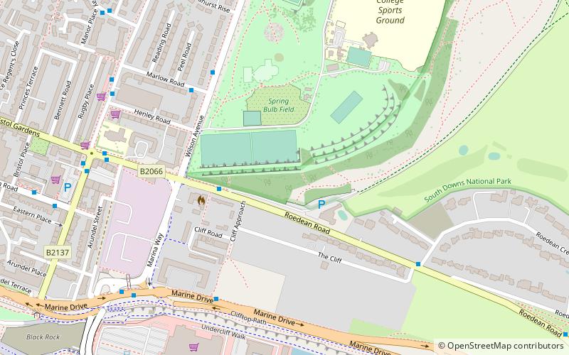 East Brighton Park location map