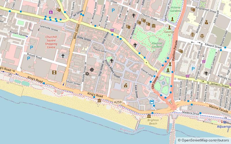 Brighton Friends Meeting House location map