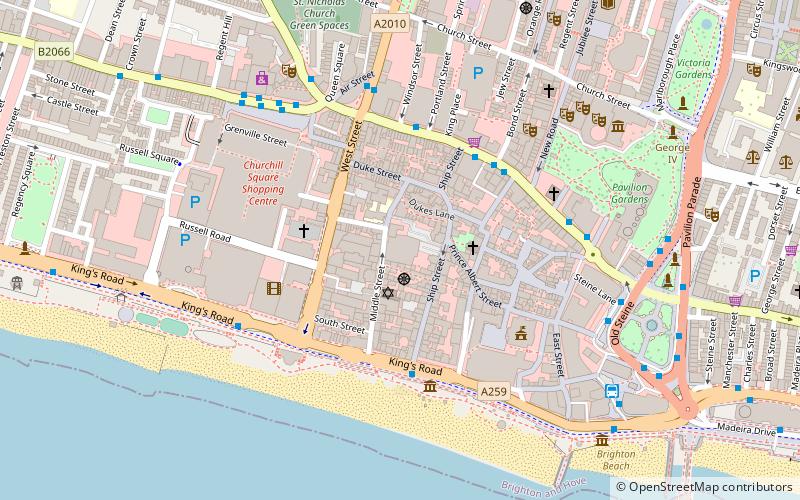 Brighton Hippodrome location map
