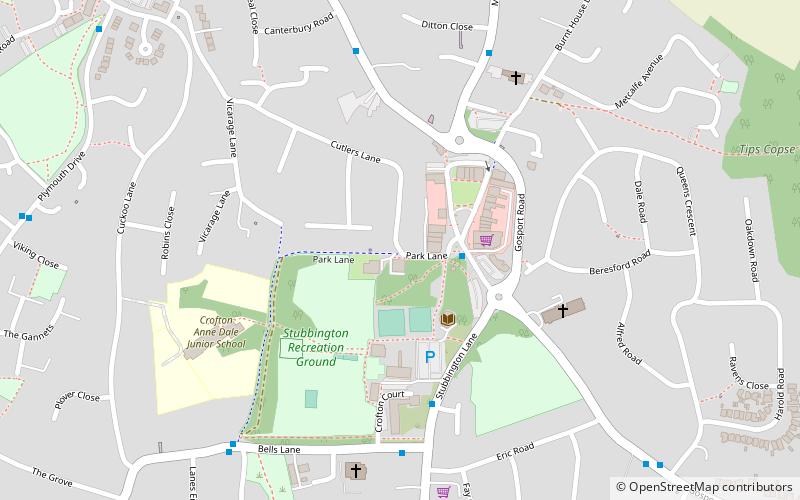 Stubbington location map