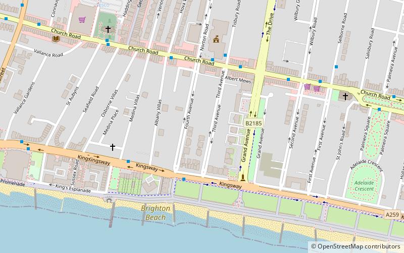 Royal Brunswick Ground location map