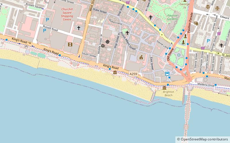 Brighton Fishing Museum location map