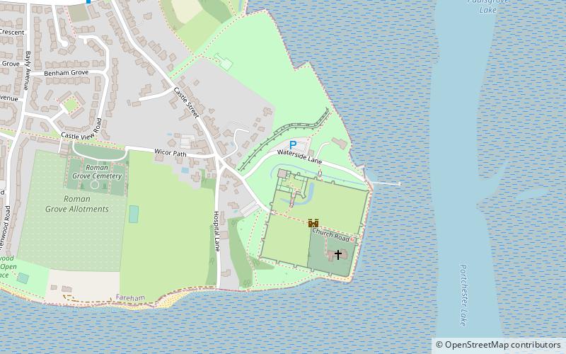 Portus Adurni location map