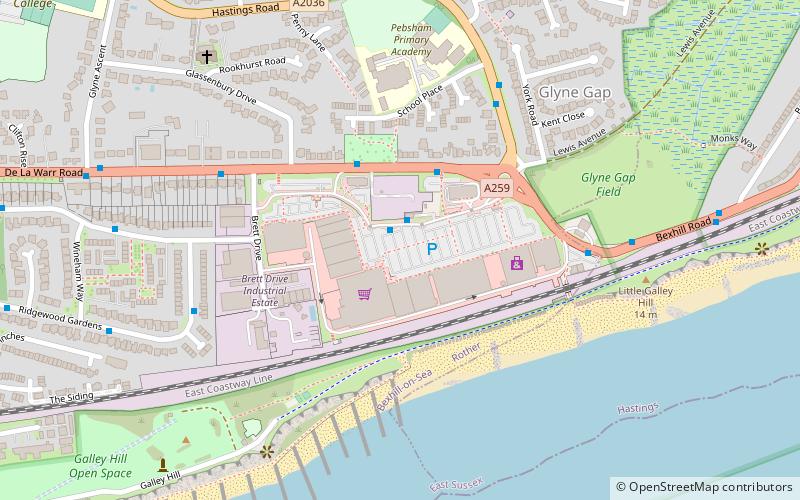 Ravenside Retail & Leisure Park location map