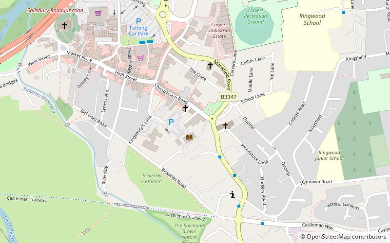 Greyfriars Community Centre location map