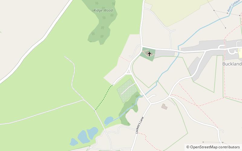 Buckland Newton location map