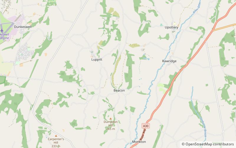 Hartridge Hill location map