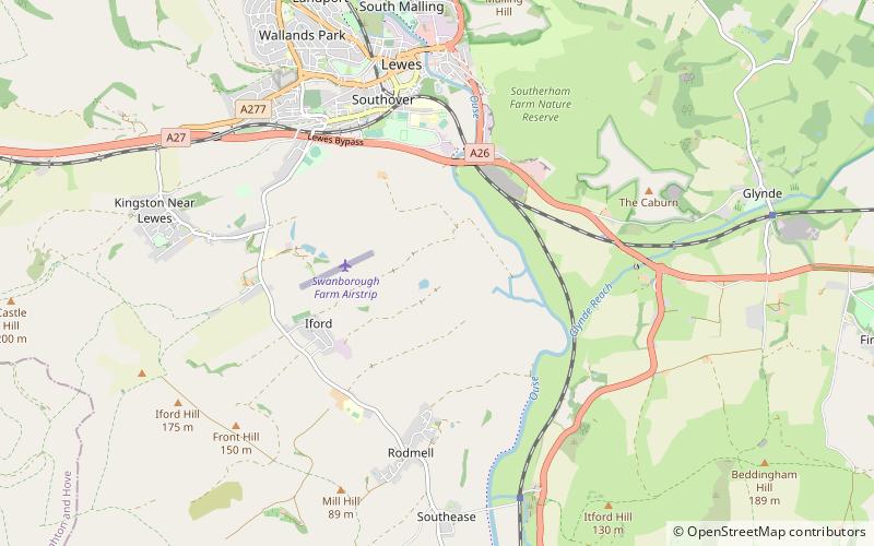 Lewes Brooks location map