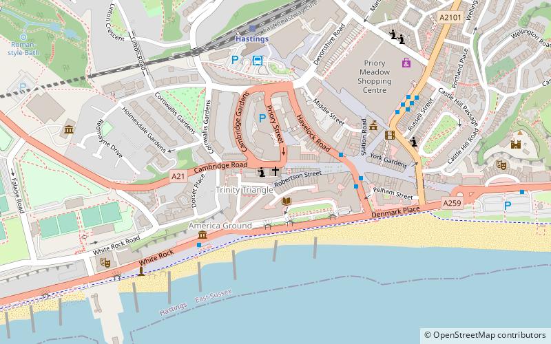 Robertson Street United Reformed Church location map