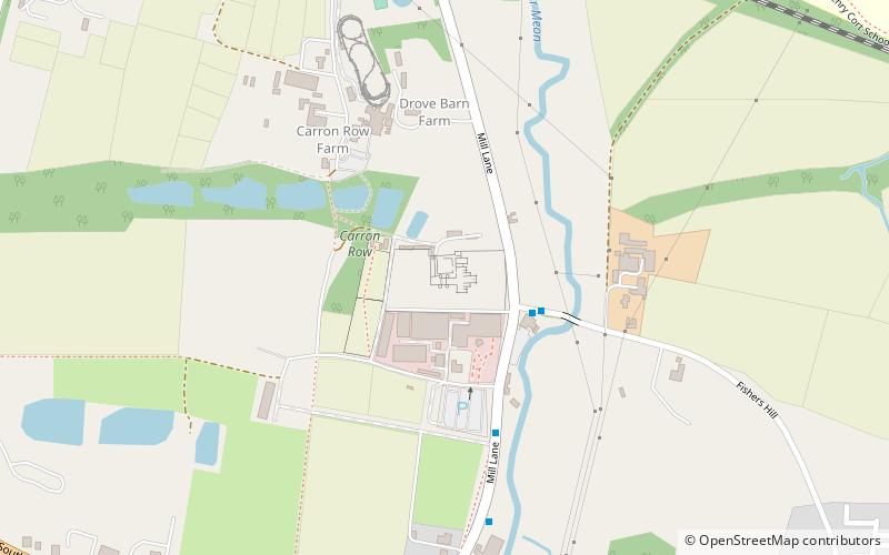 Titchfield Abbey location map