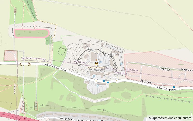 Portsdown Hill location map