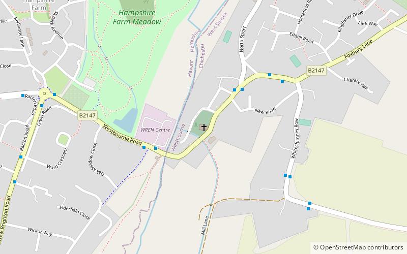 St John the Baptist's Church location map