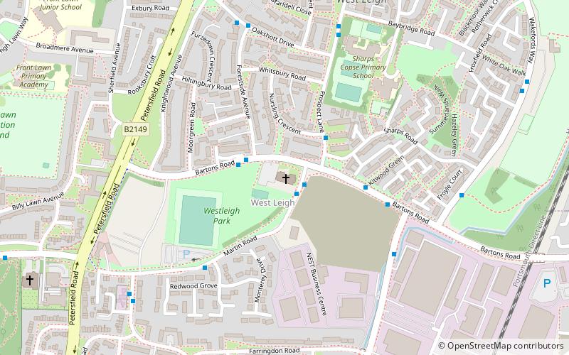 St Alban's Church location map