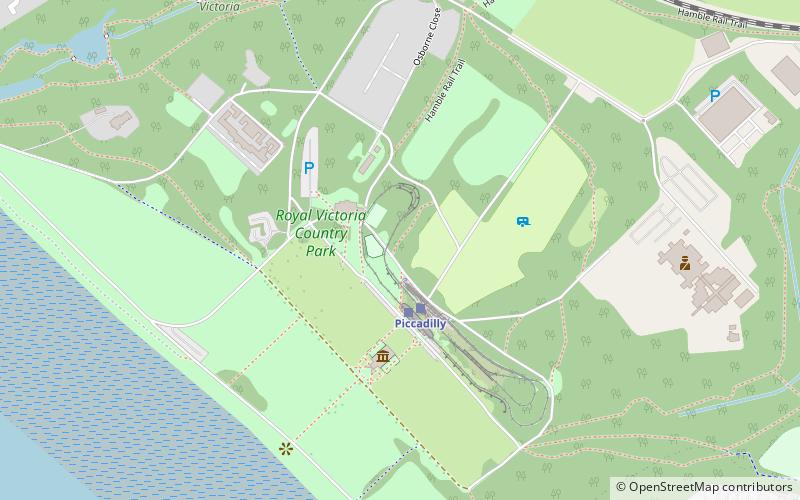 Royal Victoria Country Park location map