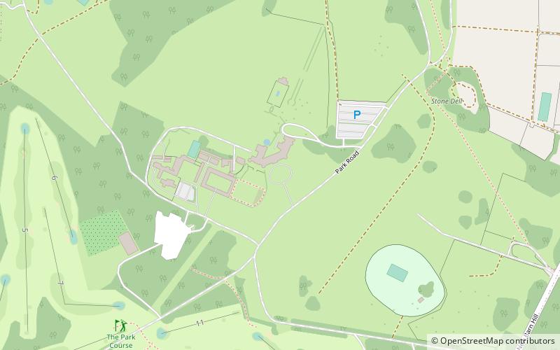 Goodwood House location map