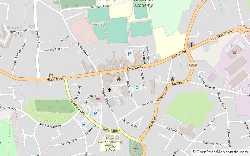 Fore Street location map