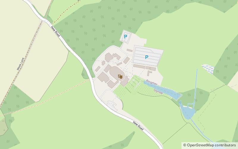 Glyndebourne location map