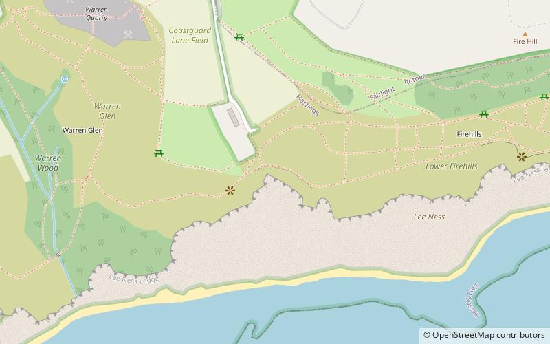 Fairlight Glen location map