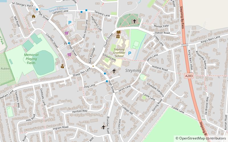 Steyning Methodist Church location map