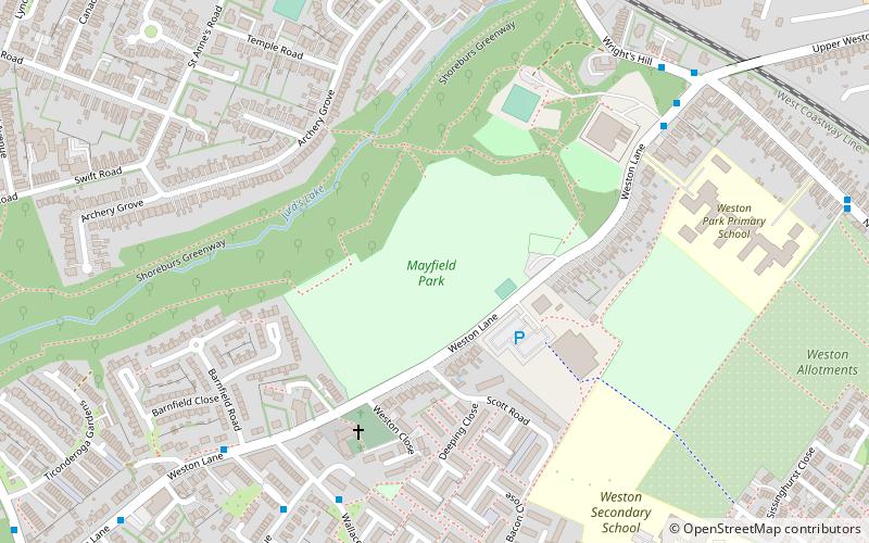 Mayfield Park location map