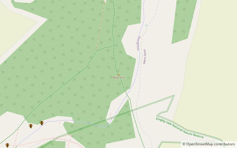 Bow Hill location map
