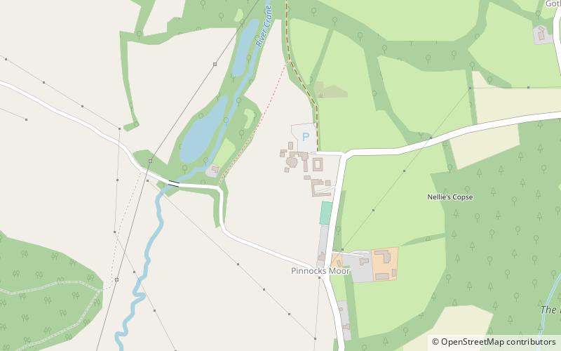 Dorset Heavy Horse Farm Park Verwood location map