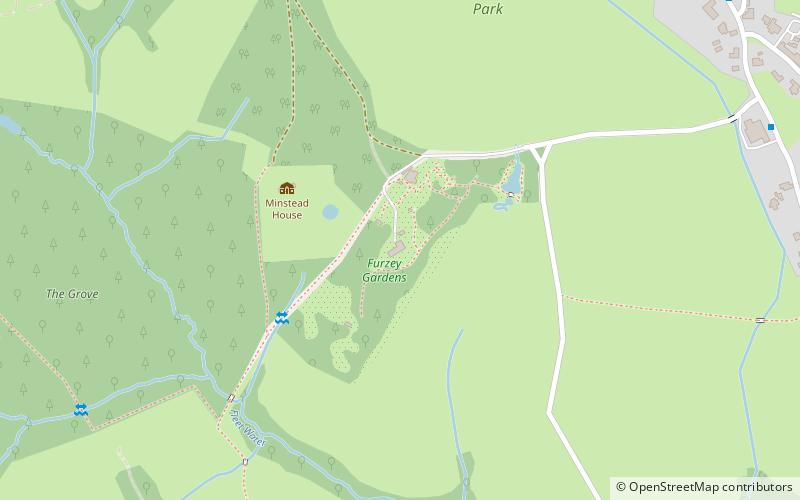 furzey gardens new forest location map