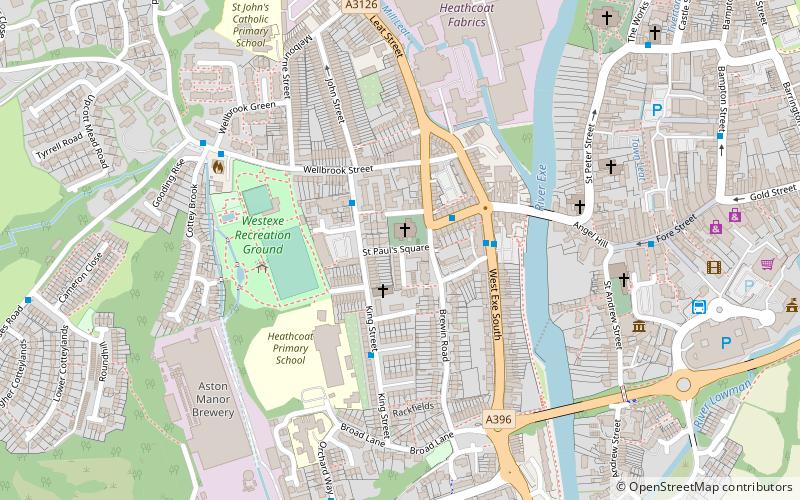 St Paul's Church location map